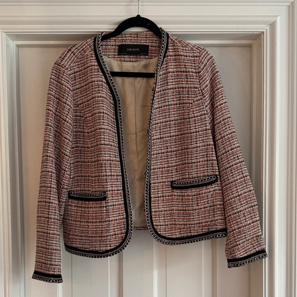 Zara Women's Tweed Blazer